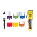 Hair clipper BARBER STYLE NEON YELLOW DEWAL 03-081 Yellow